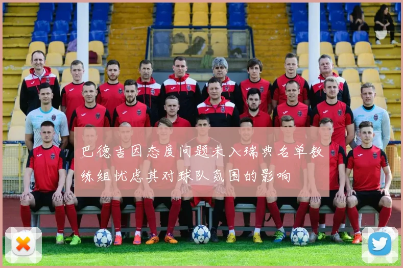 巴德吉因态度问题未入瑞典名单教练组忧虑其对球队氛围的影响